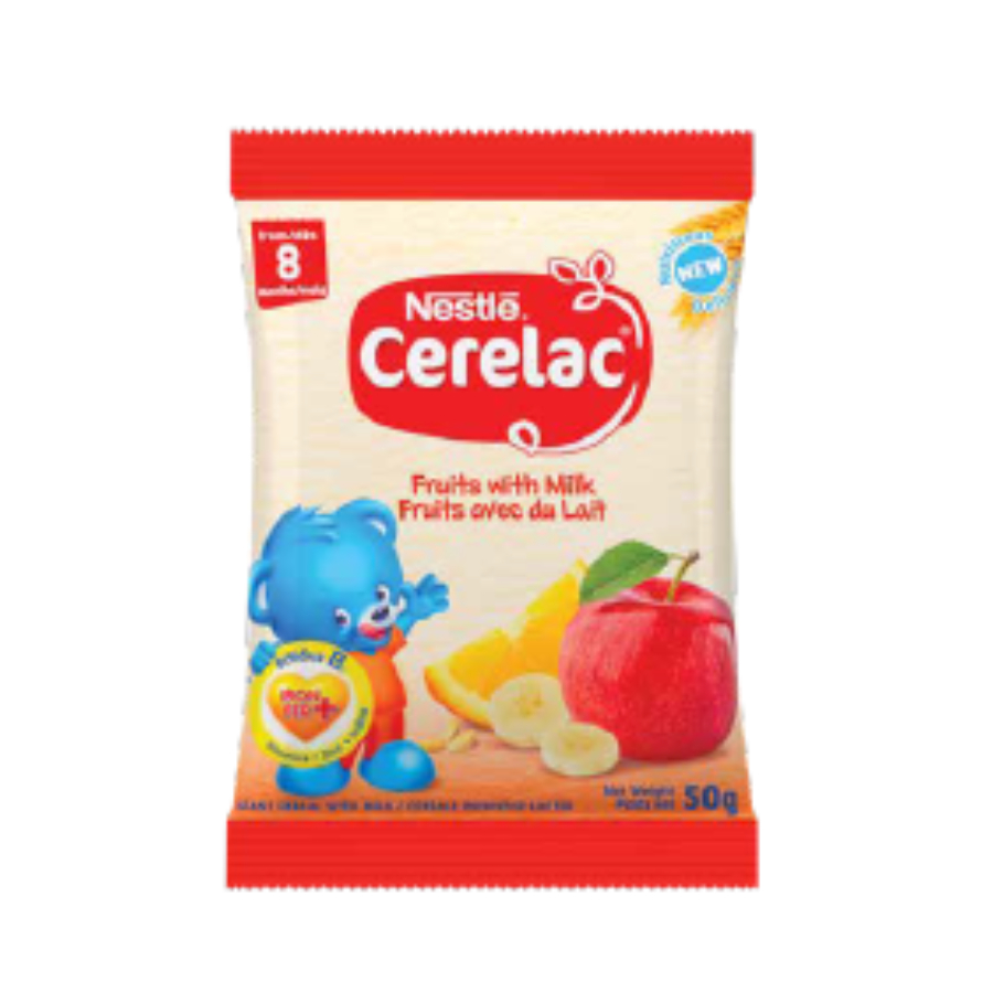 Cerelac  3 fruits satchet 50g